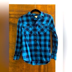 j crew flannel shirt